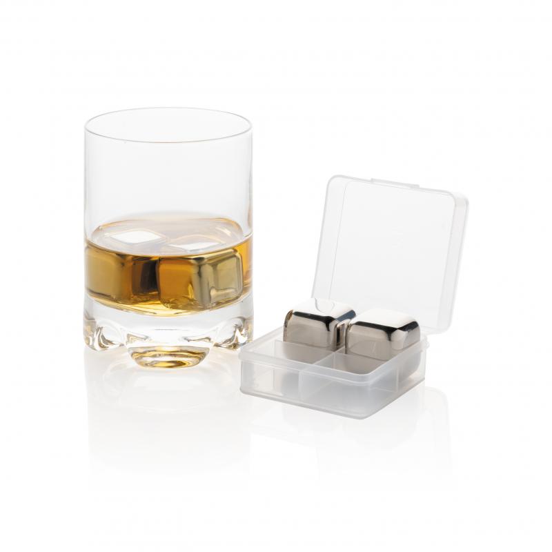 Image of Re-usable stainless steel ice cubes